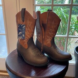 Faux Children's Cowboy Boots